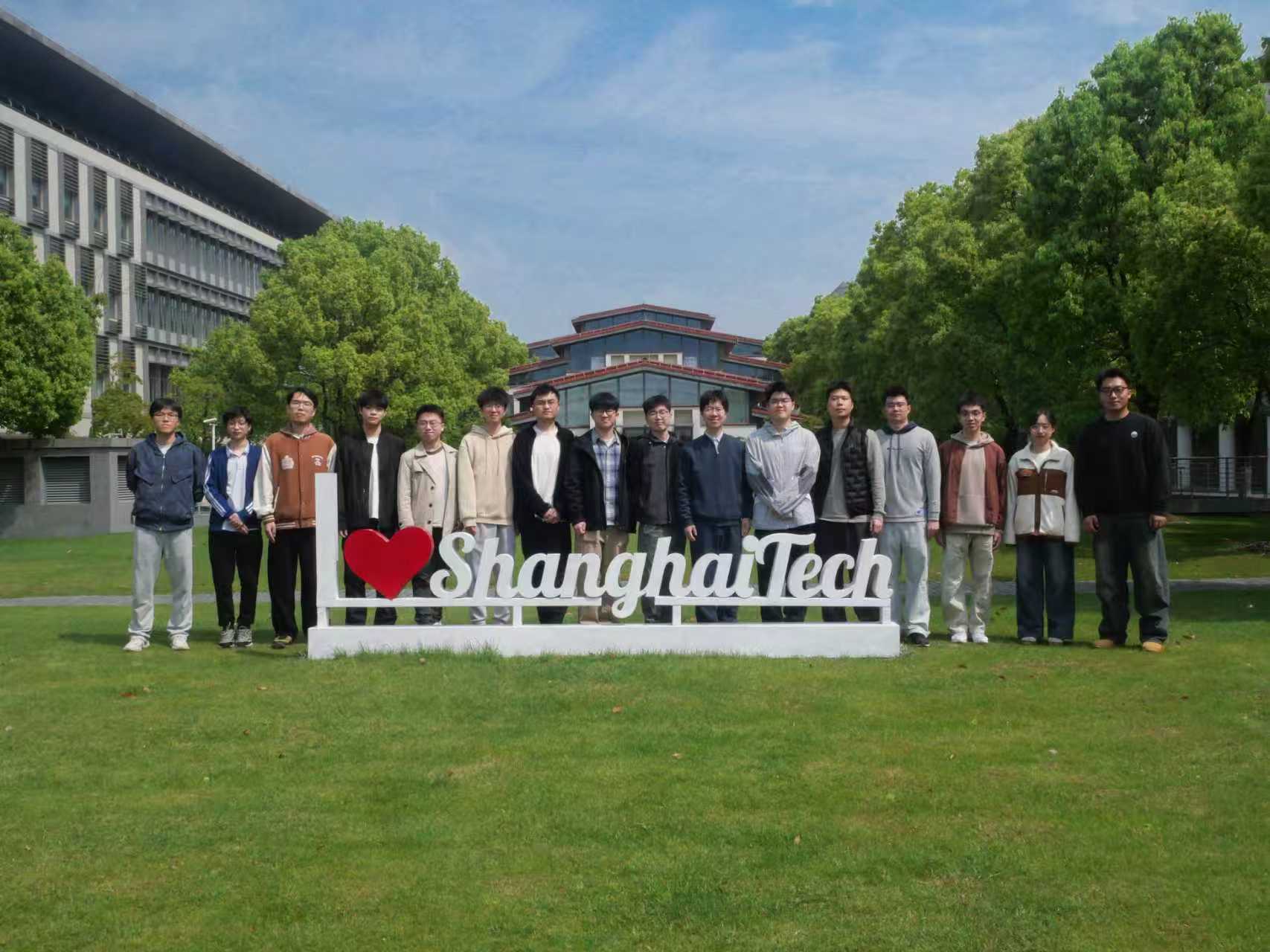 MLDI group at the ShanghaiTech campus in April 2026